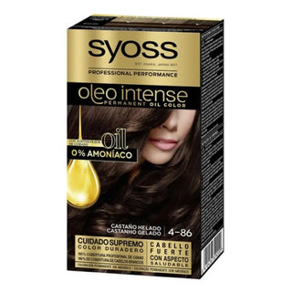 SYOSS Oleo Intense Permanent Hair Color 4-86 Ice Brown