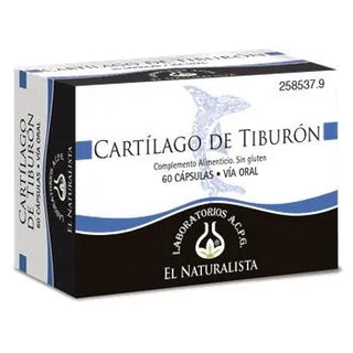 EL NATURAL Cartílago de Tiburón 500 mg 60 Caps