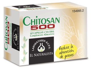 EL NATURAL Chitosan 500 mg 60 Caps