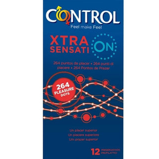 CONTROL Xtra Sensation Condoms 12 Pack