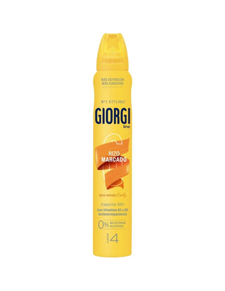 Giorgi Line Rizos Marcados Espuma Fijadora Método Curly N4