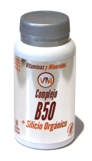 YNSADIET Vitamin B Complex 50 with Organic Silicon