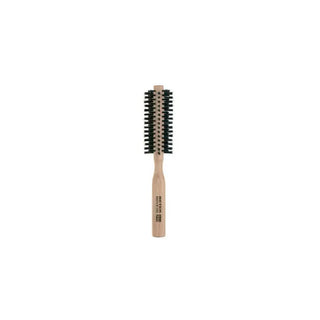BETER Round Brush Mixed Bristles Oak Wood 40mm