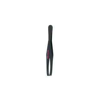 BETER Black Coated Steel Straight Tip Tweezers