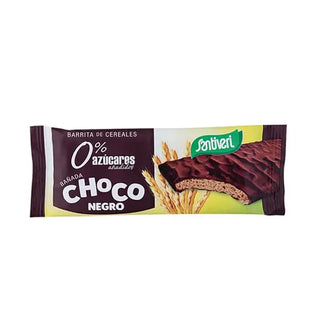 SANTIVERI Sugar Free Dark Chocolate Cereal Bars 12 Units