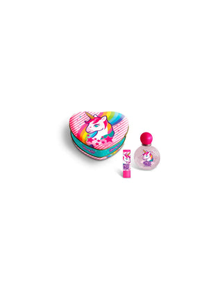 Cartoon Unicorn Love Heart Set With Lipstick