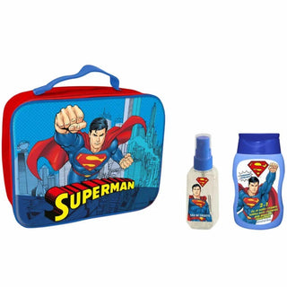 Cartoon Superman Shower Gel And Shampoo Set 3 Pieces