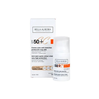 Bella Aurora CC Anti-Spot Cream SPF50 Medium