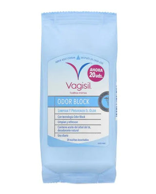VAGISIL Vaginesil Wipes Odor Block