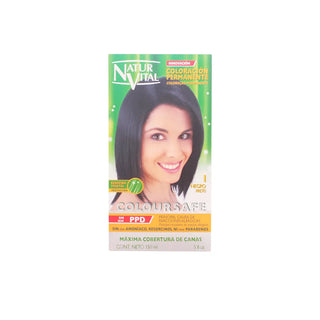 NATURALEZA Y VIDA Coloursafe Permanent Black Color 1 Hair Colour
