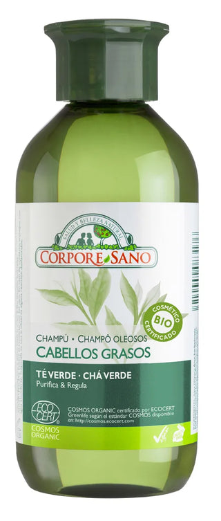 CORPORE Shampoo Cabellos Grasos Cosmos Organic