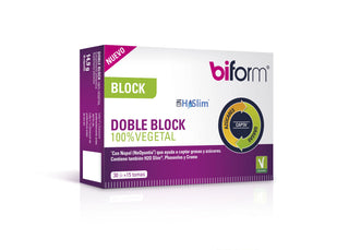 BIFORM Doble Block 100 Vegetal 30 Vcaps