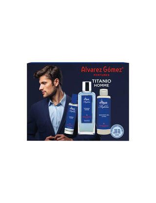 Álvarez Gómez Agua de Perfume Homme Titanio Set