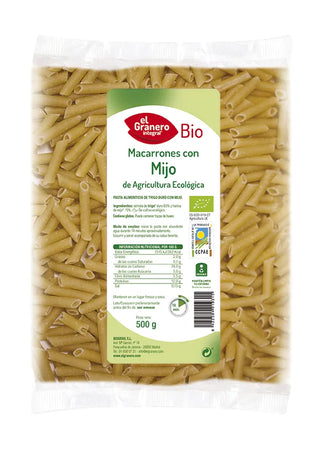 Granero Macarrones Con Mijo Bio