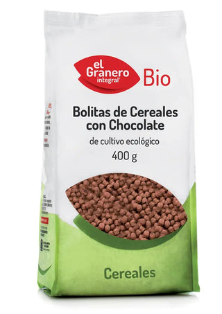 Granero Organic Cereal Balls with Chocolate