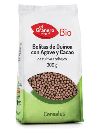 Granero Organic Quinoa Balls with Agave and Cacao