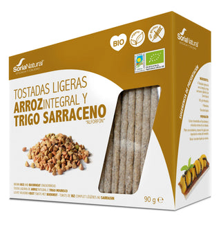 ALECOSOR Bio Tostadas De Arroz y Trigo Sarraceno