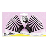 EUROSTIL Acanalado Clips Steel Black Ball 50mm