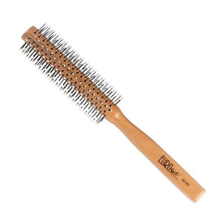 EUROSTIL Madera Cepillo De Pelo Púa Nylon Bola 15mm