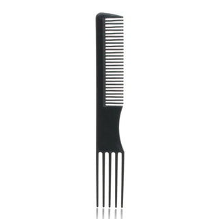 EUROSTIL Curvado Peine Negro Negro 19cm