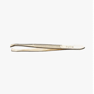 EUROSTIL Dorada Pinza De Depilar 8cm