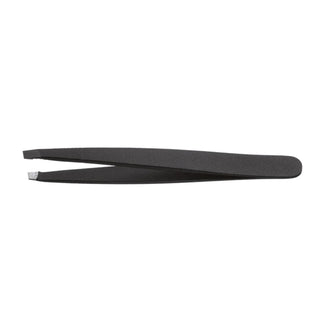 Eurostil Dorada Punta Oblicua Pinza De Depilar 9cm