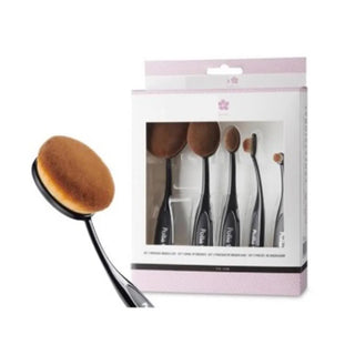 EUROSTIL Set Maquillaje 5 Cepillos