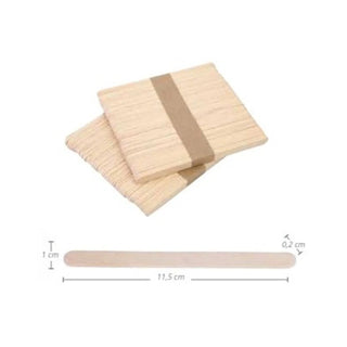 EUROSTIL Madera Bolsa De Espátulas Pack 100