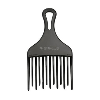 Eurostil Double-Row Hollow Comb Large Black