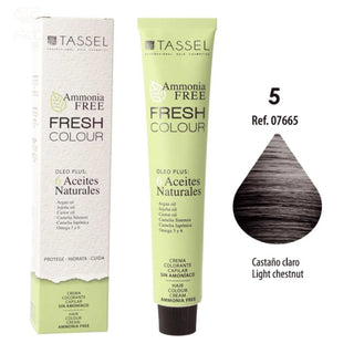 EUROSTIL Fresh Colour Crema Colorante Sin Amoniaco Castaño Claro