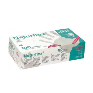 NATURFLEX Vinyl Gloves Small 100 Pack