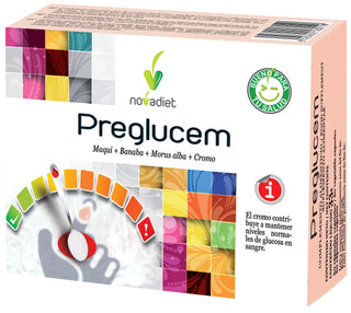 NOVADIET Preglucem 60 Vegan Capsules