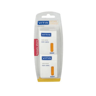 VITIS Waxed Dental Floss 2x50m