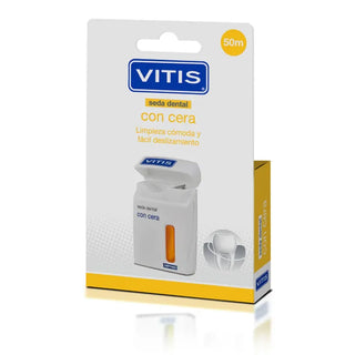 VITIS Waxed Dental Floss 50m