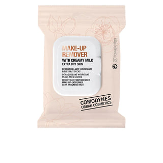 Comodynes Make-Up Remover Dry Skin Wipes 20 Count