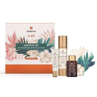 SESDERMA Set C-Vit Radiance Serum, Cream-Gel & Eye Contour