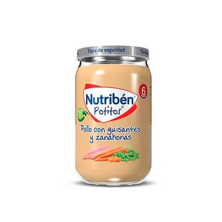Nutribén Chicken with Peas and Carrot
