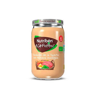 Nutribén Ecopot Garden Vegetables with Organic Beef
