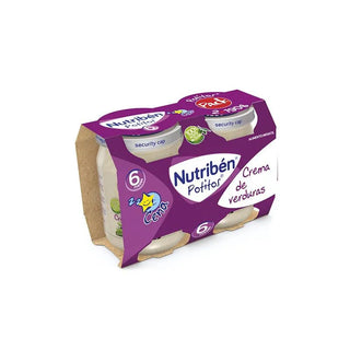 Nutribén Potito Cena Bipack Crema De Verduras