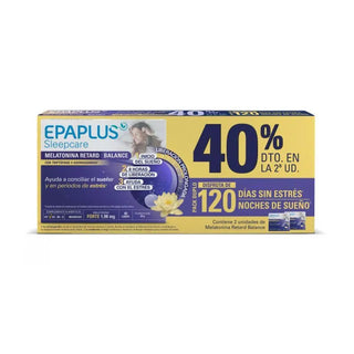 EPAPLUS Sleep Melatonin Retard Balance 2x60 Capsules