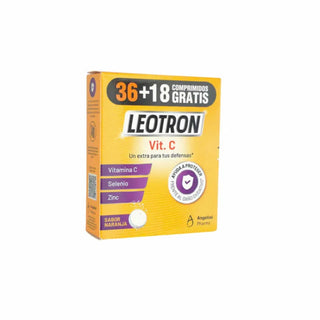 LEOTRON Vitamin C 36 + 18 Effervescent Tablets