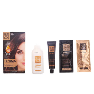 Llongueras Optima Permanent Hair Colour Candy Chocolate 6.41
