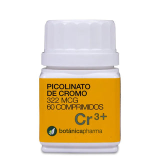 BOTÁNICA NUTRIENTS Picolinato De Cromo 322mg