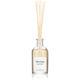 The Olphactory Blessing Dark Amber Fragrance Sticks Aroma Reed Diffuser