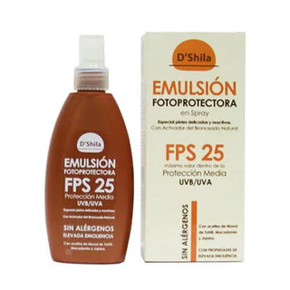 SHILA Emulsion Fotoprotectora Spray SPF 25