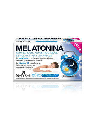 NATYSAL Melatonina 60 Comprimidos Masticables