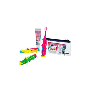 KIN Fluorkin Children's Travel Crocodile Set