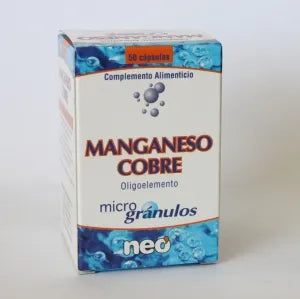 NEO Microgranulos Manganeso Cobre 50 Caps