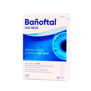Bañoftal Dry Eye Single Dose 0.4 ml 20 Units