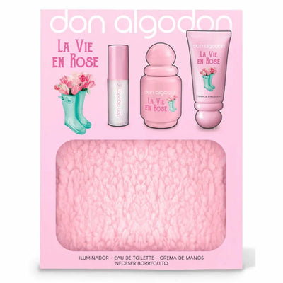 Don Algodón La Vie En Rose Set 4 Pieces | EDT